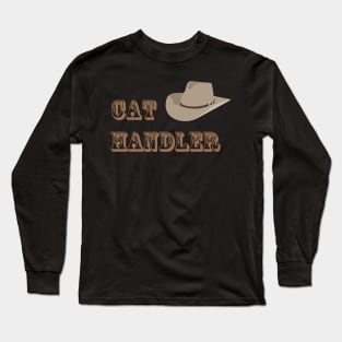 cat handler Long Sleeve T-Shirt